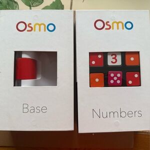 OSMO Genius Kit iPad WORDS NUMBERS TANGRAM Educational learning 3 Sets plus BASE